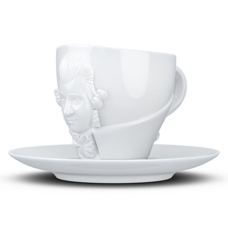 Чайная пара talent, wolfgang amadeus mozart, 260 мл, белая (72603) Чайная пара talent, wolfgang amadeus mozart, 260 мл, белая (72603)