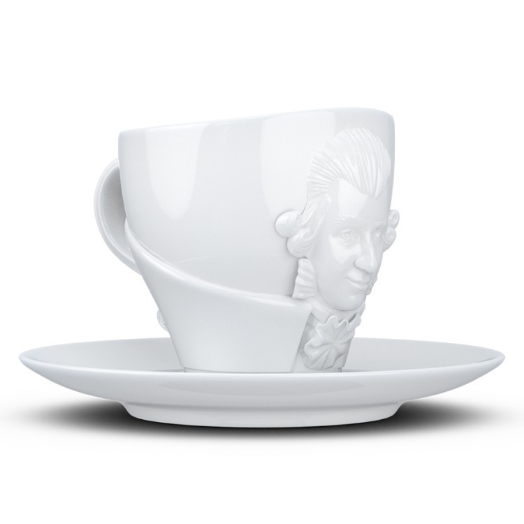 Чайная пара talent, wolfgang amadeus mozart, 260 мл, белая (72603) Чайная пара talent, wolfgang amadeus mozart, 260 мл, белая (72603)