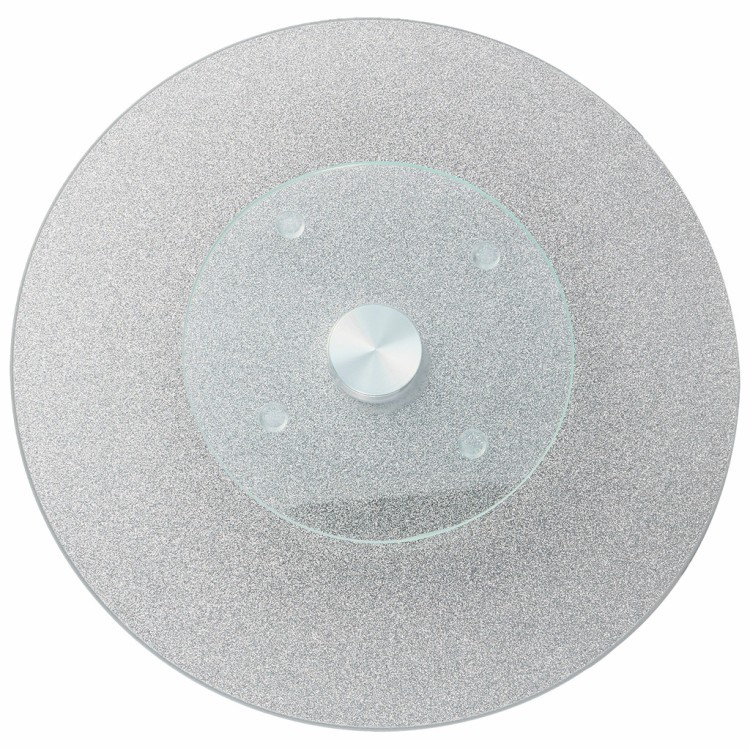 Тортовница вращающаяся "silver mirror" 30 см Agness (357-260)