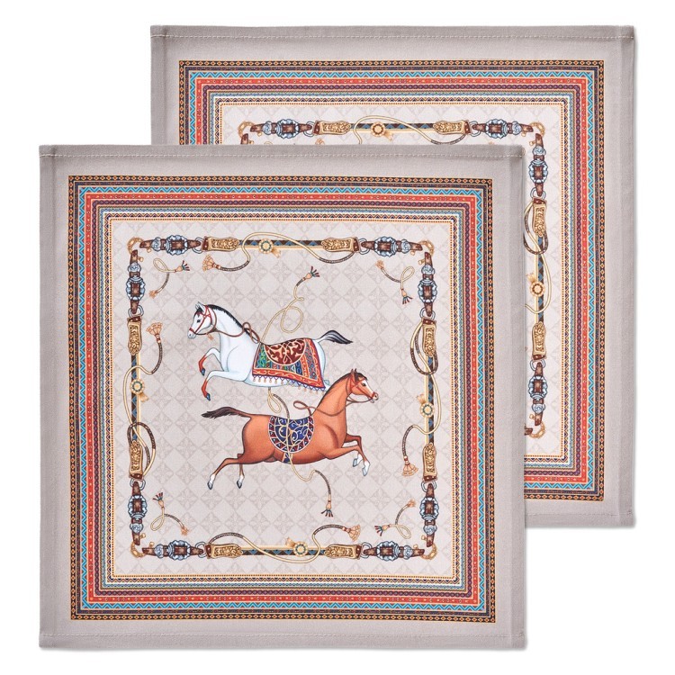 Набор салфеток  2 шт "passage",40х40см, 100% хлопок, капучино,твил Lefard (850-760-8)