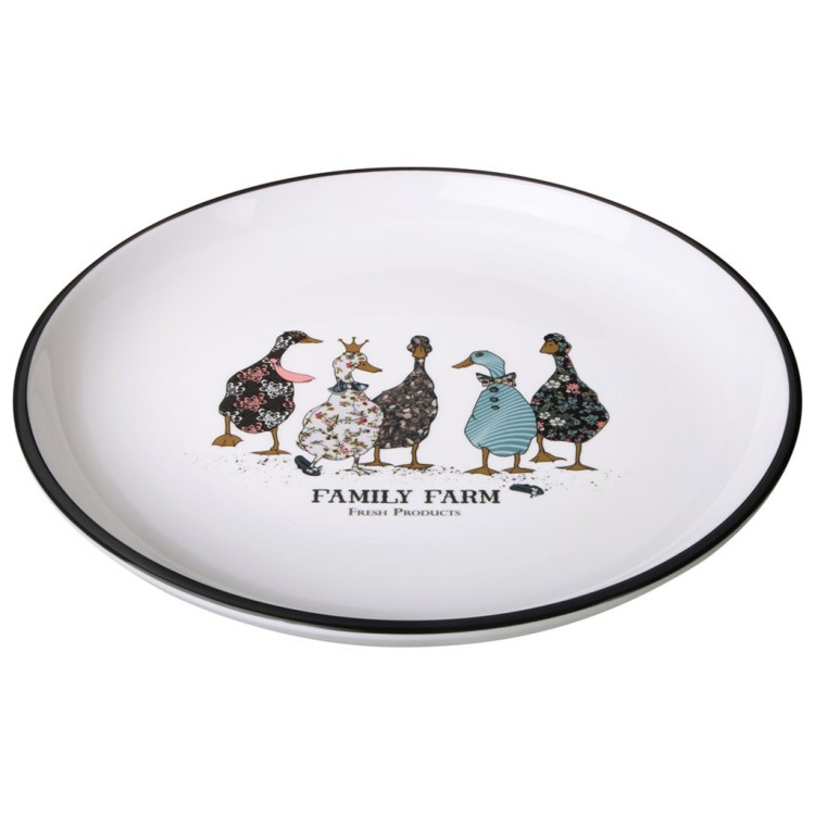 Тарелка обеденная lefard "family farm" 25,5*3 см Lefard (263-1413)