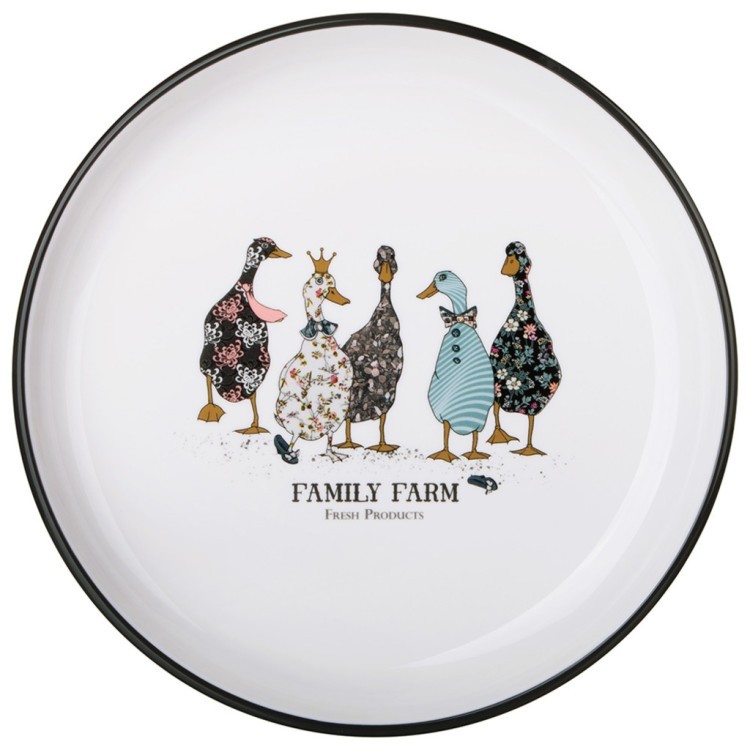 Тарелка обеденная lefard "family farm" 25,5*3 см Lefard (263-1413)