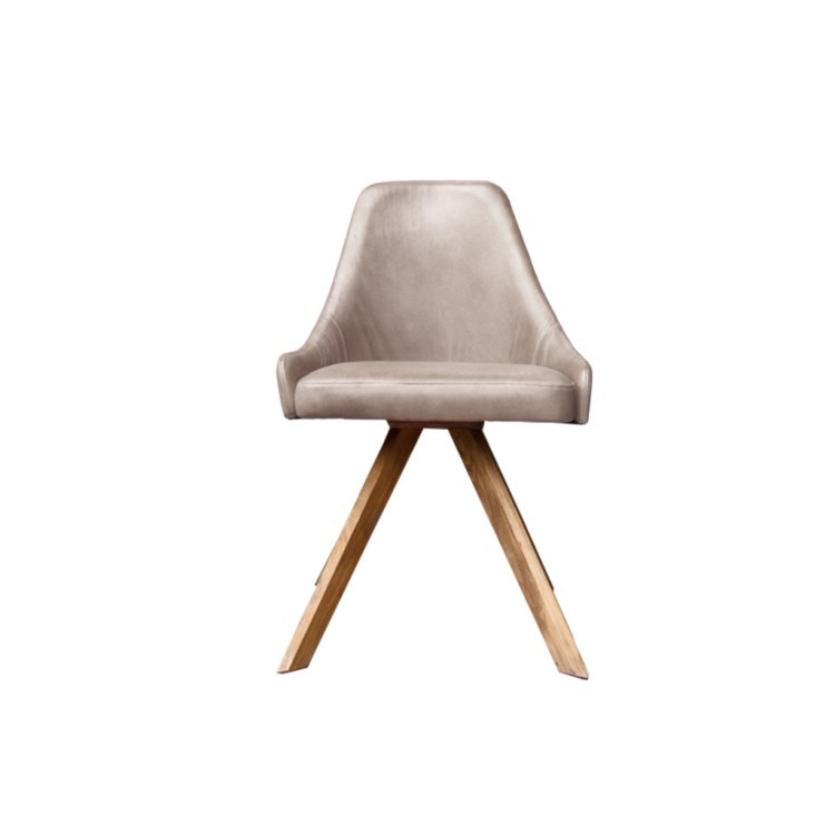 Стул BlossomChair, дерево, кожа, Brown, ROOMERS FURNITURE Стул BlossomChair, дерево, кожа, Brown, ROOMERS FURNITURE