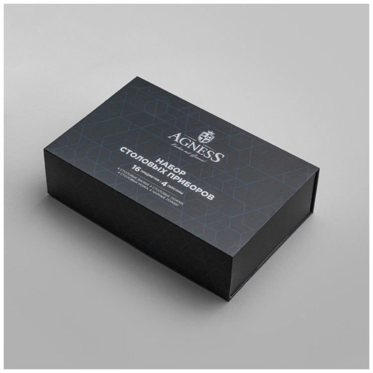 Набор столовых приборов на 4 персон casta  agness 16 пр Agness (942-557)