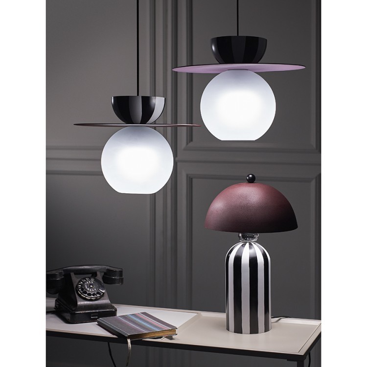 Светильник настольный anniken, D25х38 см, сливовый (76516)