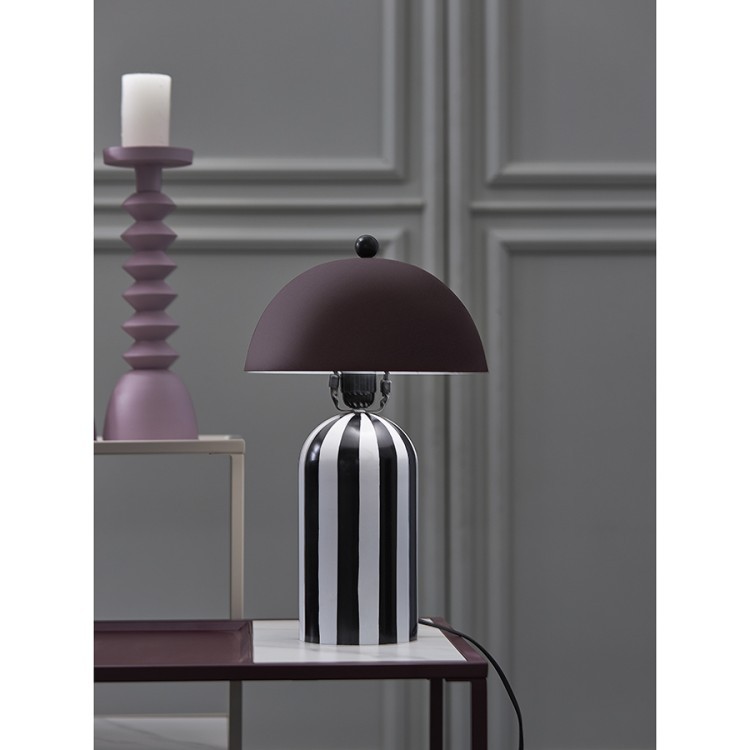 Светильник настольный anniken, D25х38 см, сливовый (76516)