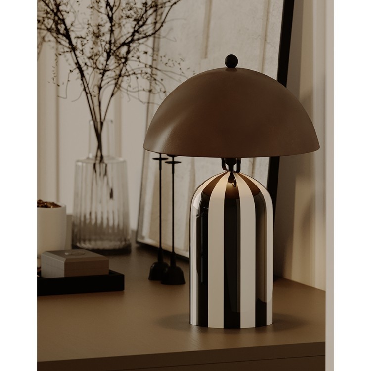 Светильник настольный anniken, D25х38 см, сливовый (76516)