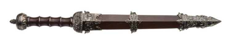 Изделие декоративное "меч акинак" 5*44 см . лезвие 28 см Polite Crafts&gifts (210-138) 