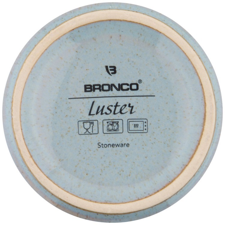Чайник с металл.ситом и крышкой "luster" 500мл, 19*8,5*10см, серо-голубой Bronco (470-376)