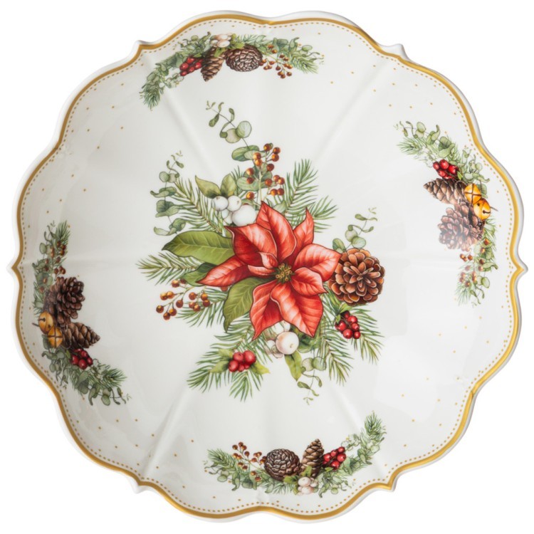 Ваза на ножке lefard "celebration" 26*26*9,5 см Lefard (54-619)