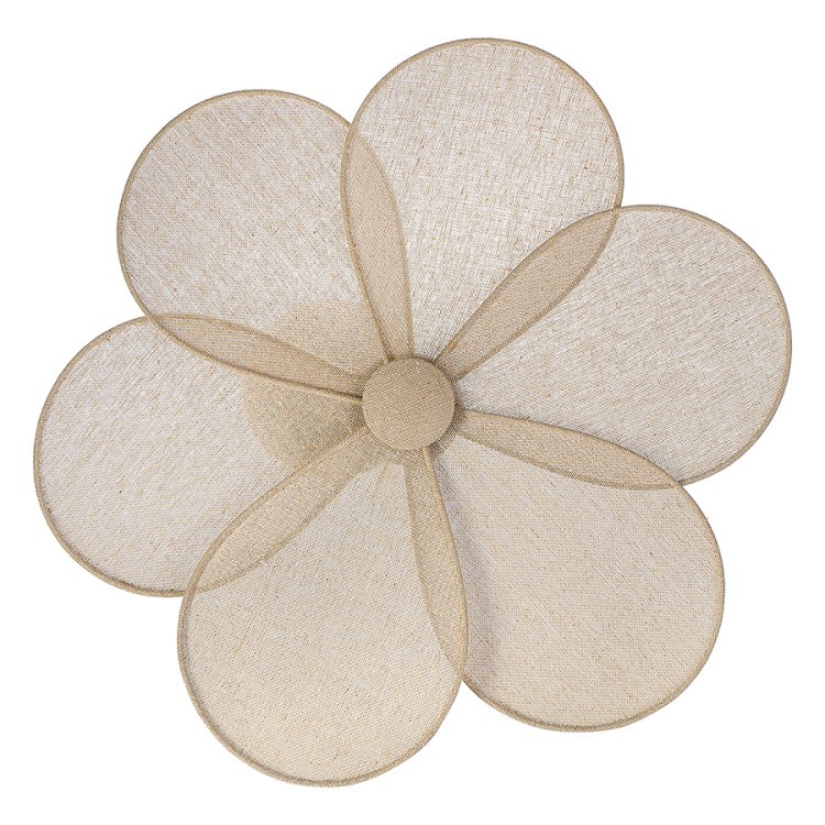 Светильник настенный kamille, D44 см, бежевый (76506)