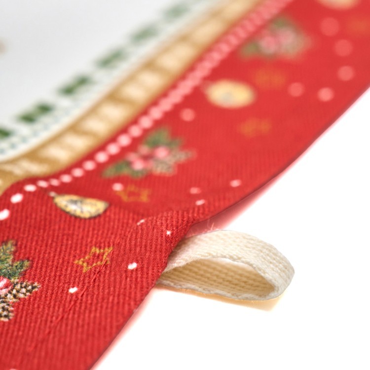 Набор полотенец из 2 шт "с новым годом ",40х60см, 100% хлопок,красный,твил, Lefard (850-763-6)