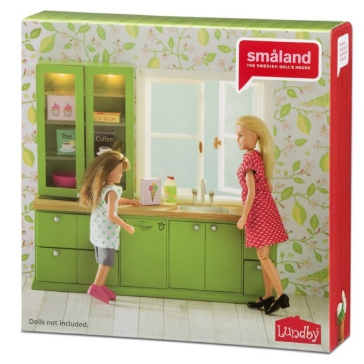 Кукольная мебель Смоланд Кухонный набор с буфетом (LB_60207700)