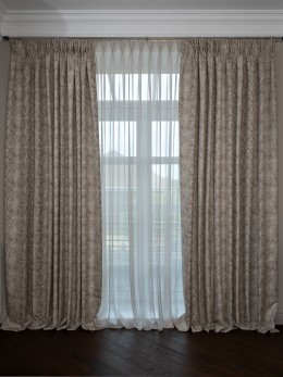 Портьера Serpente золотая 275*260 (TT-00015976)