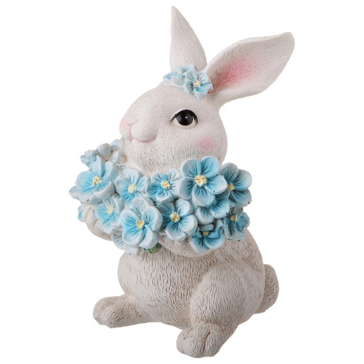 Фигурка декоративная "зайчик" 9х9,5х13,5 см Lefard (41-546)