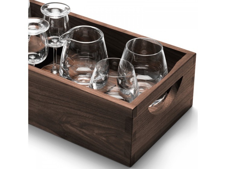 Набор для ценителей виски с деревянным подносом islay whisky (59297)