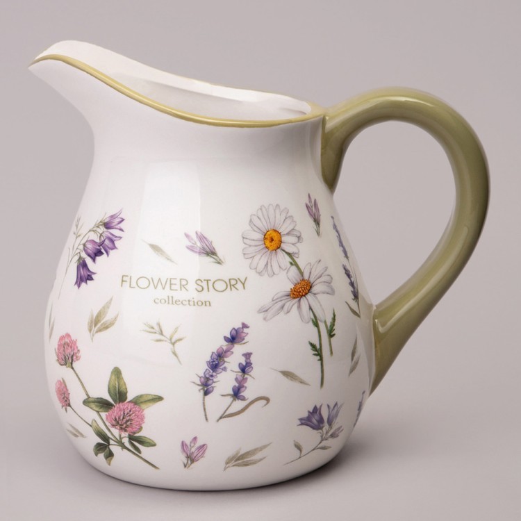 Кувшин agness "flower story" 18*13*16,5 см 1150 мл Agness (358-2179) Кувшин agness "flower story" 18*13*16,5 см 1150 мл Agness (358-2179)