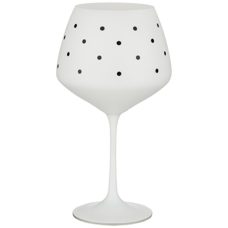 Набор бокалов для вина / коклейля из 2 штук "lovely dots" 650мл высота 20,5см Bohemia Crystal (674-768)