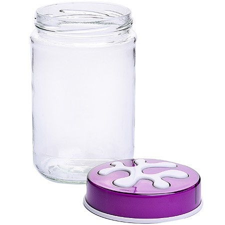 Емкость для сыпучих продуктов красный 660 млMB (80715)