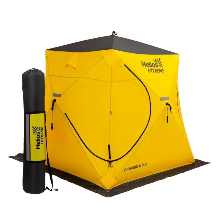 Палатка зимняя Helios Piramide Extreme 2.0 широкий вход HS-ISТ-PE-2.0-P (88348)