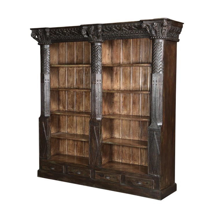 Шкаф PR45358/1, Массив манго, natural, ROOMERS FURNITURE