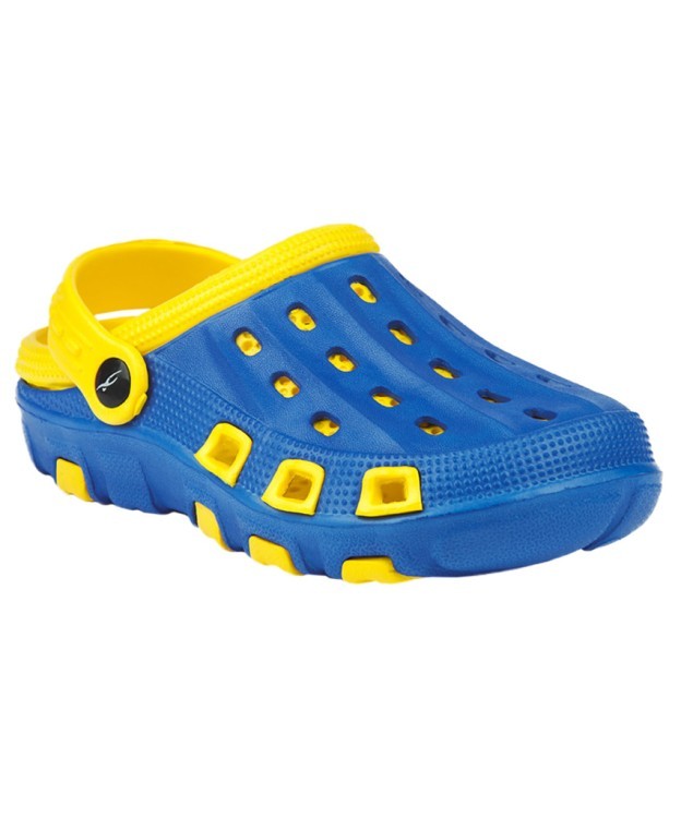Обувь для пляжа Crabs Blue/Yellow, для мальчиков, р. 24-29, детский (1737510)