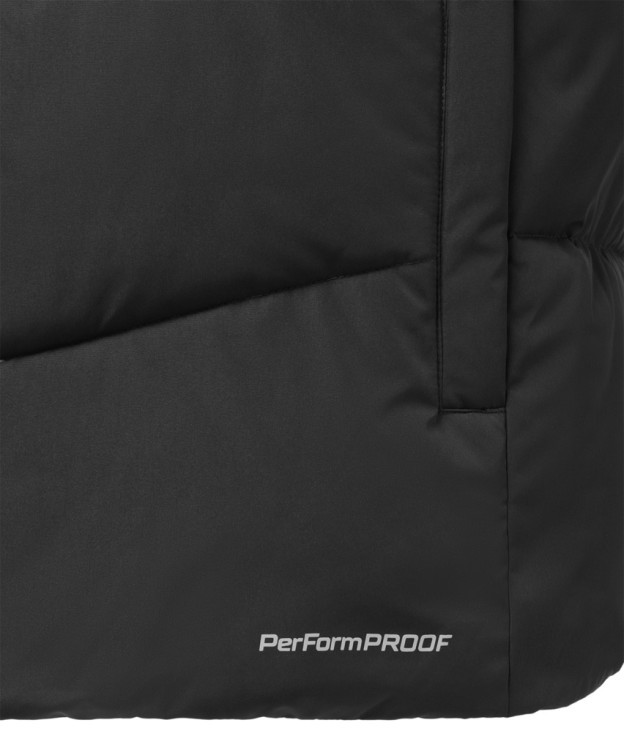 Жилет утепленный c капюшоном JÖGEL ESSENTIAL PerFormPROOF Padded Hooded Vest, черный (2126160)