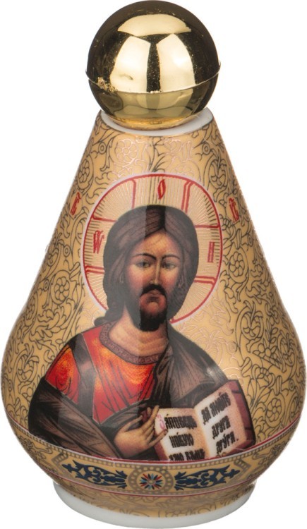 Бутылочка "для святой воды" 100 мл.высота=10,5 см.(кор=72шт.) Lefard (55-2796)