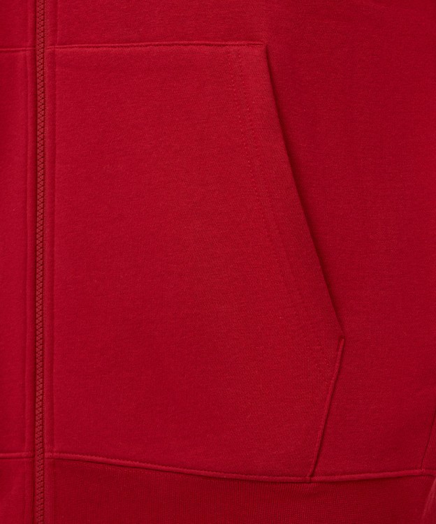 Худи JOGEL ESSENTIAL Fleece Zip Hoodie, темно-красный (2119510)