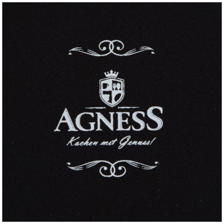 Миска agness эмалированная с пластиковой крышкой, серия яблоневый сад, 20 х 9 см / 1,7л Agness (950-528)