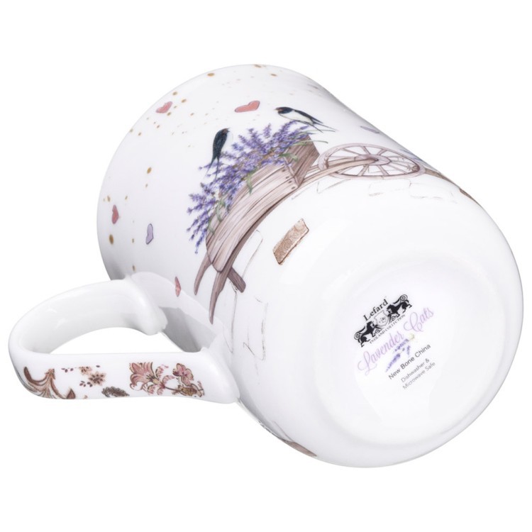 Кружка lefard "лавандовые коты" 330 мл Lefard (425-177)