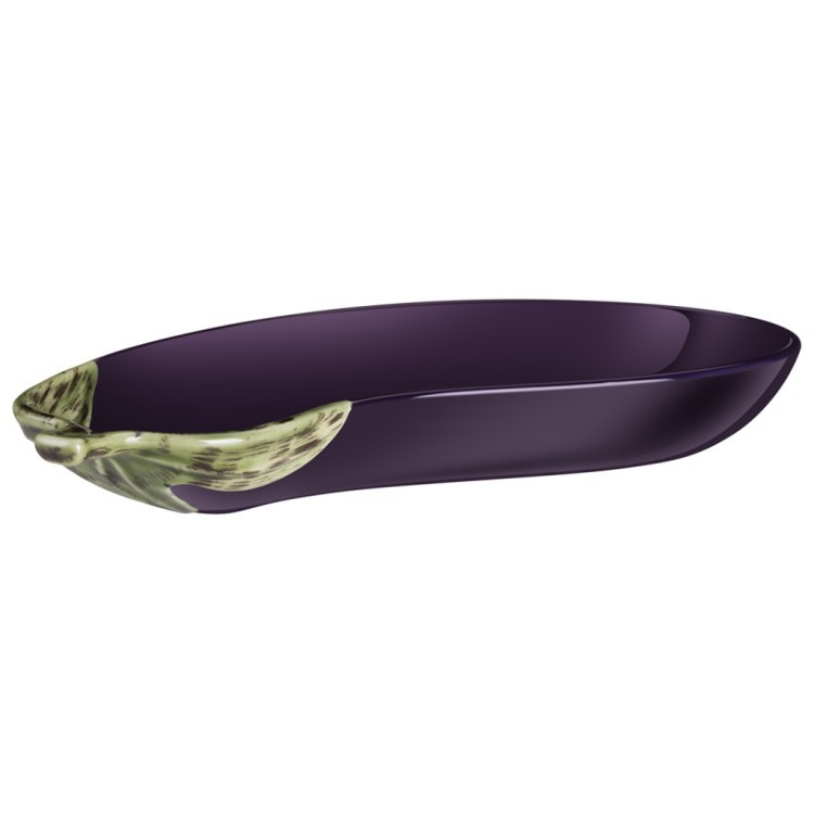 Блюдо сервировочное lefard "баклажан" 24х12х3,5 см Lefard (536-312)