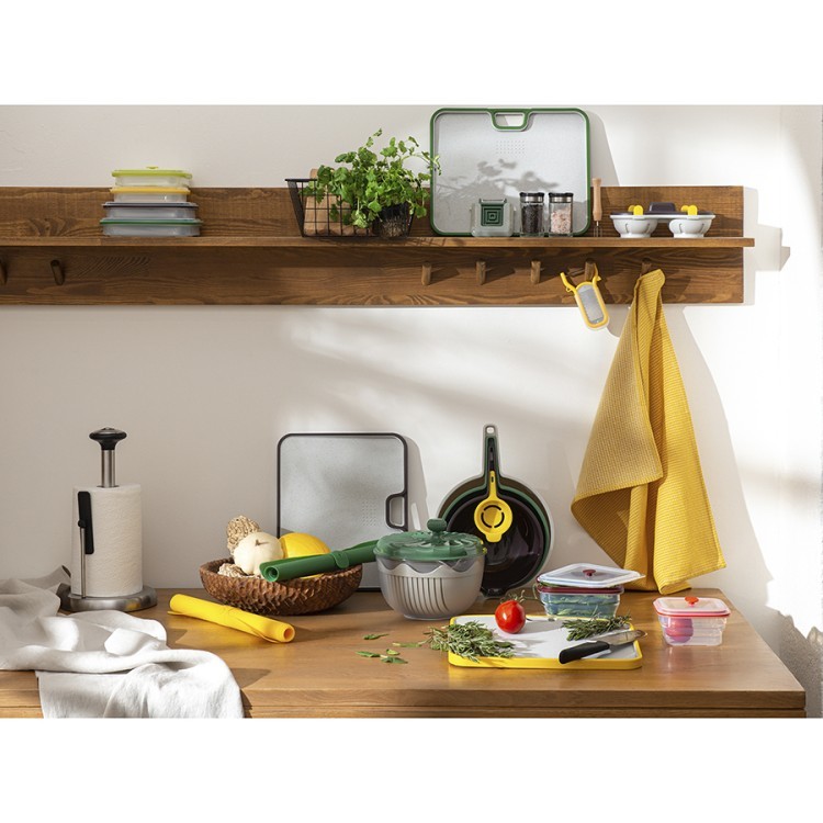 Контейнер для переноски и хранения силиконовый прямоугольный складной silikobox, 900 мл, темно-сливовый (74703)