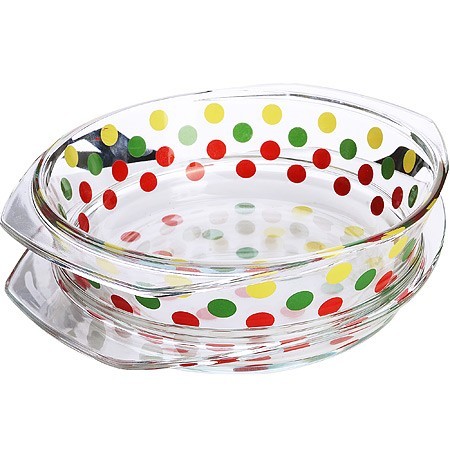 Кастрюля стекло 1,5л с крышкойLR (31037)