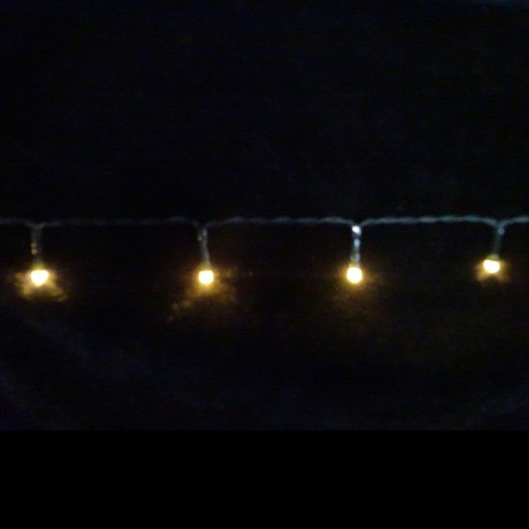 Светодиодная гирлянда на батарейках с таймером (теплый свет) Luca lights 83084 720 см (54156)