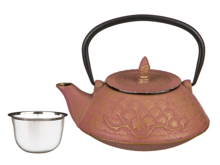 Заварочный чайник чугунный с эмалированным покрытием внутри 800 мл. Ningbo Gourmet (734-052) 