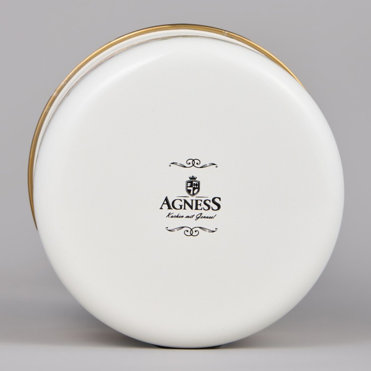 Банка для сыпучих продуктов agness, серия irises, 12 х 9см / 1,0л Agness (950-581) Банка для сыпучих продуктов agness, серия irises, 12 х 9см / 1,0л Agness (950-581)