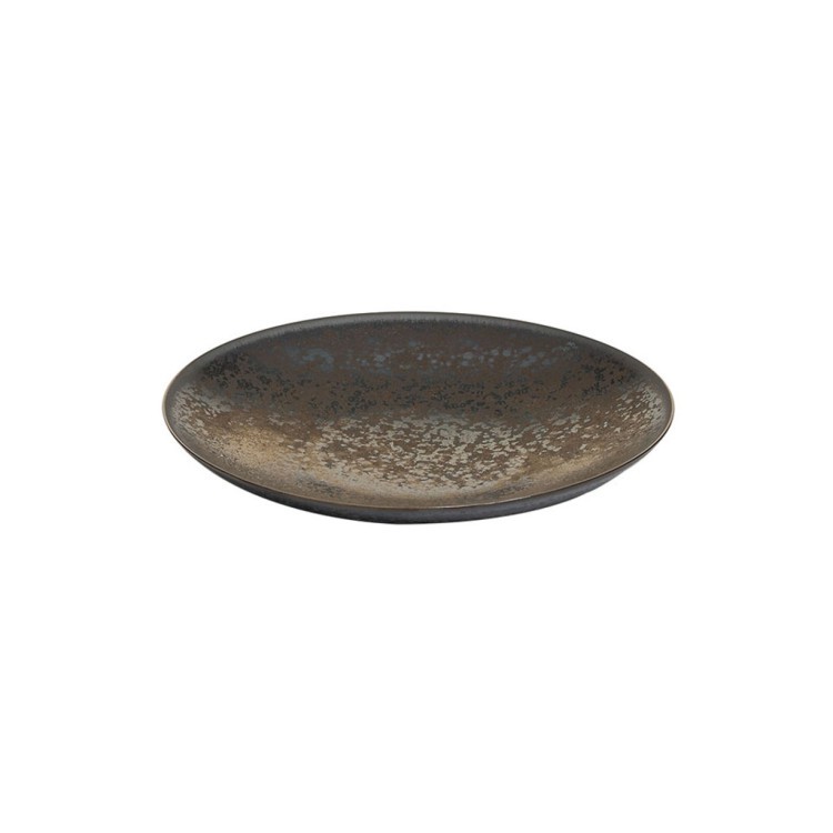 Тарелка L9413-M2, 20.5, каменная керамика, Brown, ROOMERS TABLEWARE