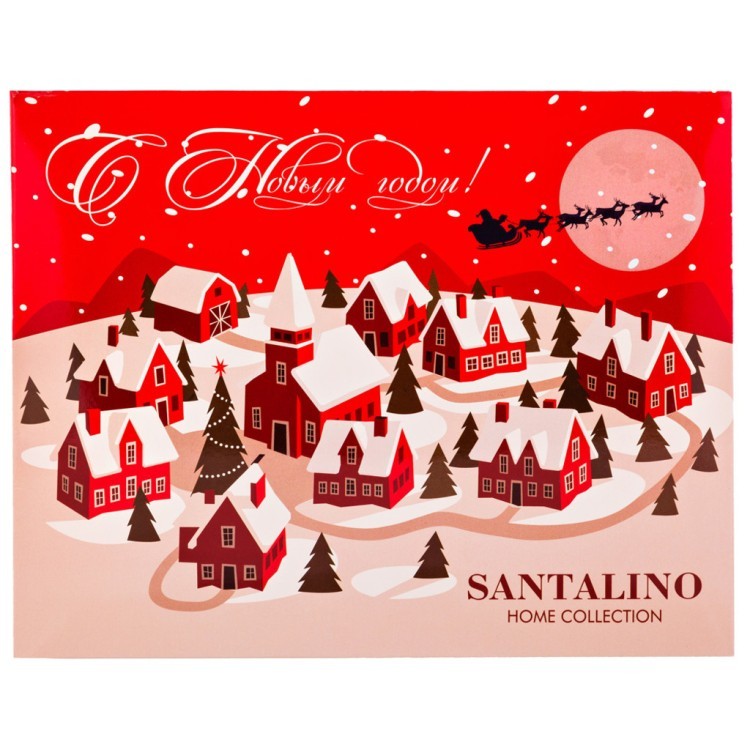 Салфетка "новогодняя" овал 60*120 см SANTALINO (829-128) Салфетка "новогодняя" овал 60*120 см SANTALINO (829-128)