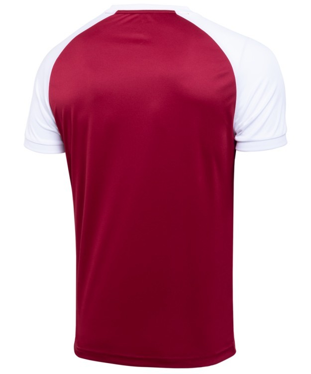 Футболка игровая JÖGEL CAMP Reglan Jersey, гранатовый/белый (701800)