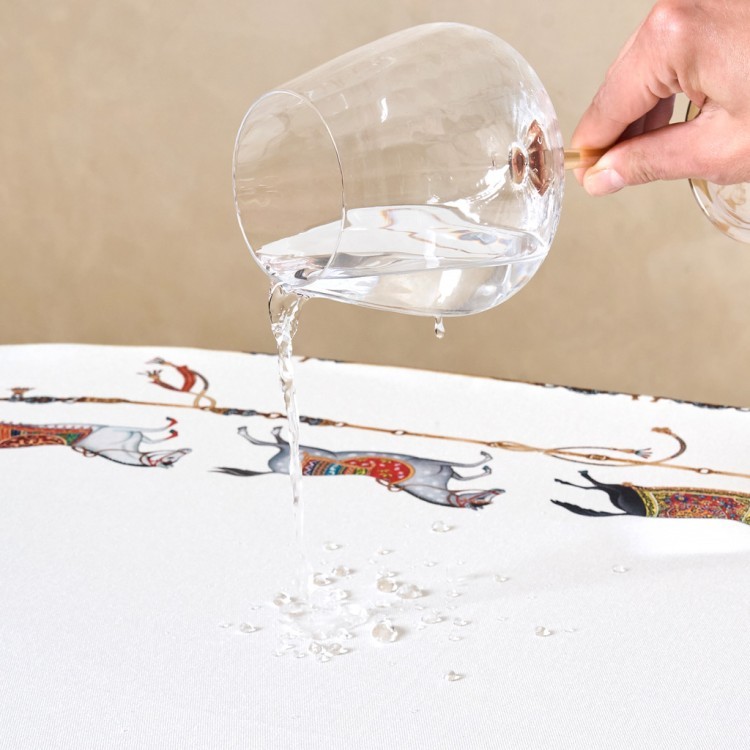 Скатерть овальная "passage"140х300см ,белый, 100% хлопок,твил, пропитка Lefard (850-759-42) Скатерть овальная "passage"140х300см ,белый, 100% хлопок,твил, пропитка Lefard (850-759-42)