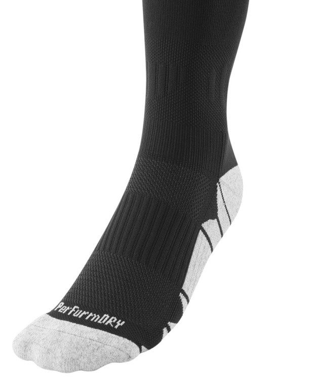 Гетры футбольные JOGEL MATCH PerFormDRY Socks, черный (2117120)