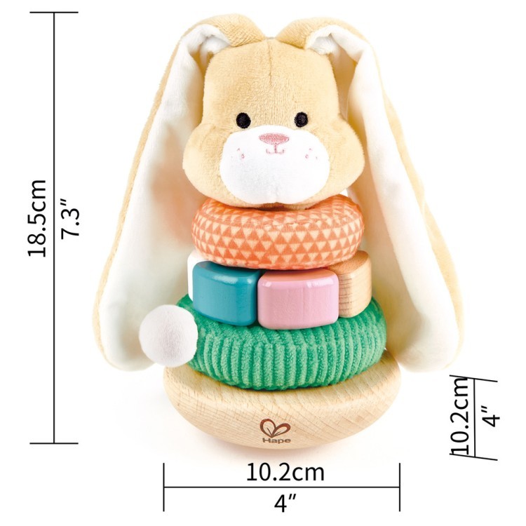 Развивающая игрушка "Неваляшка" Кролик (E0107_HP)