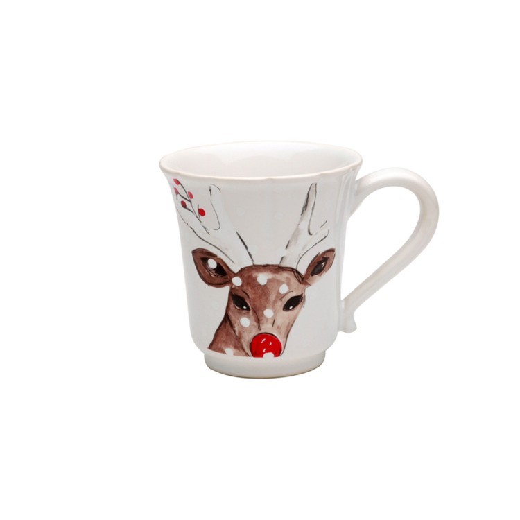 Кружка DF609-WHI(SC131-01216G), керамика, white, CASAFINA BY COSTA NOVA