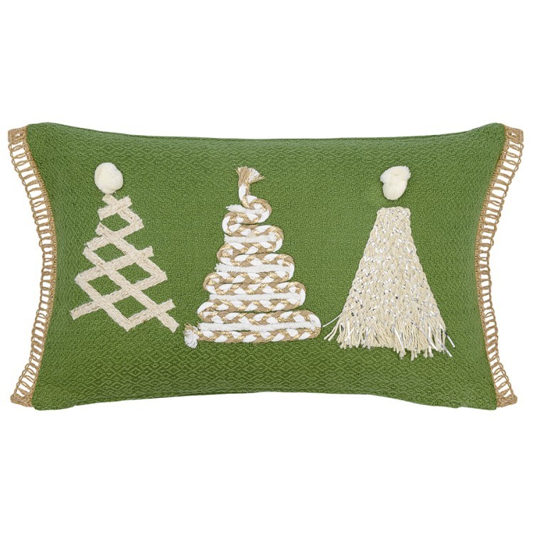 Подушка декоративная с аппликацией christmas tree из коллекции new year essential, 30х50см (75354)