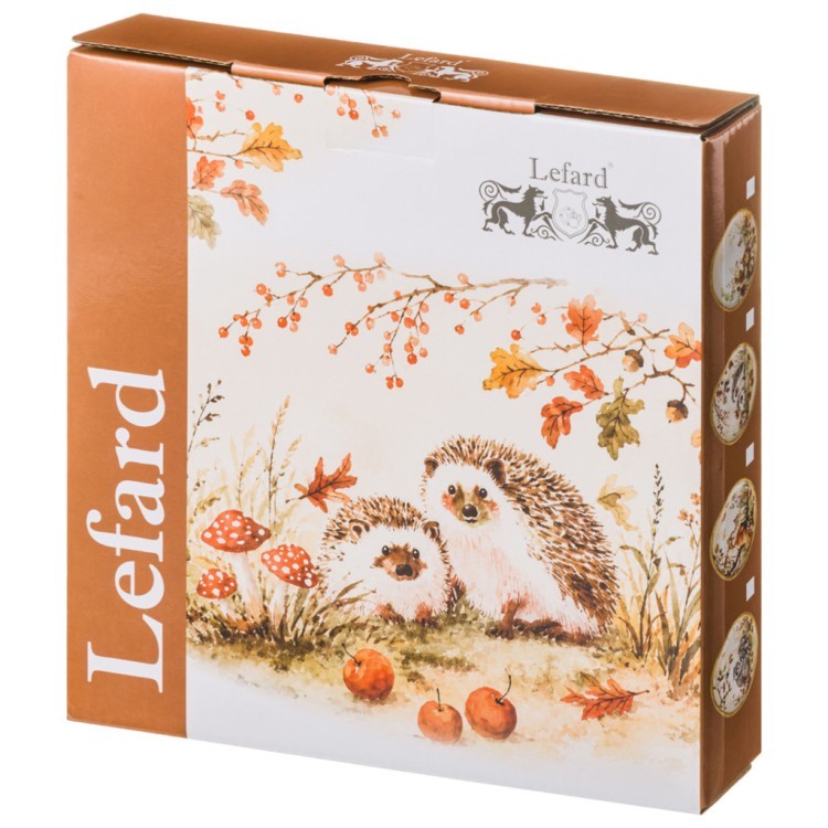 Тарелка закусочная lefard "forest tale" акварель природы 21,5см., разноцветный (585-132) 