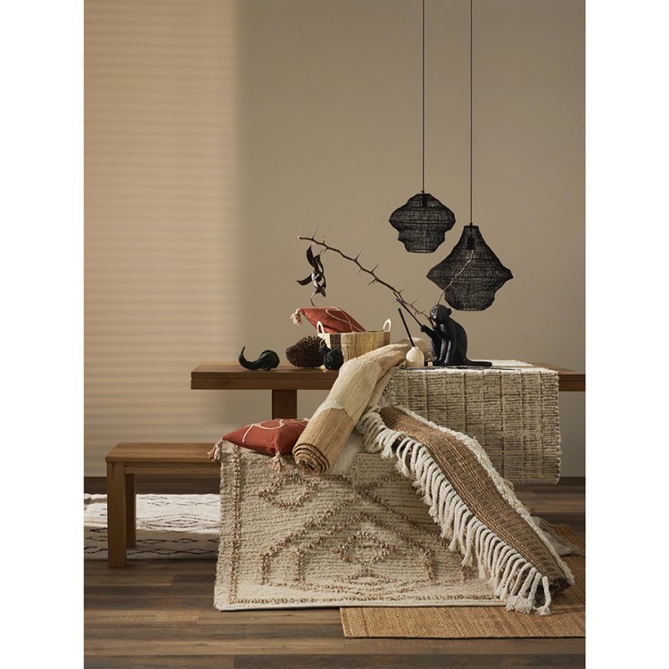 Ковер из джута и переработанного хлопка kolkata из коллекции ethnic, 120х180см (75993)