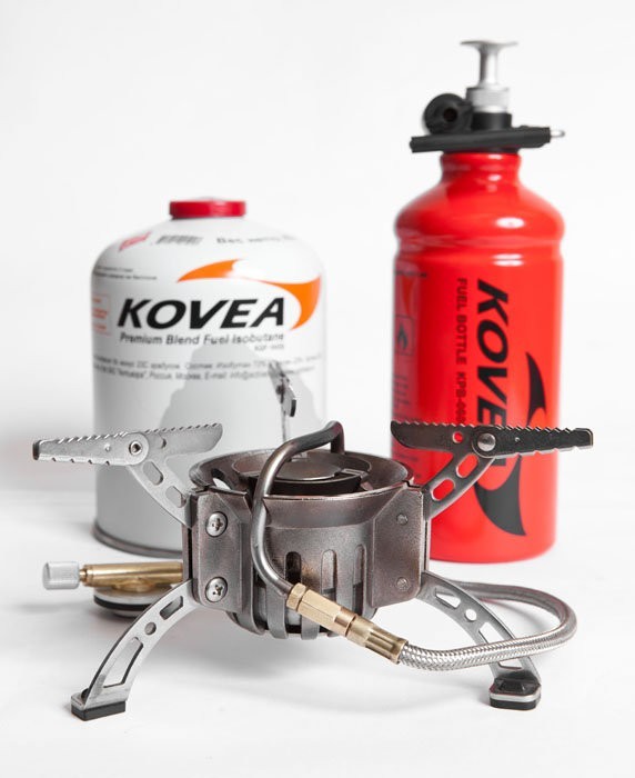 Горелка мультитопливная Kovea (газ-бензин) КВ-0603 (с флягой) (59357)