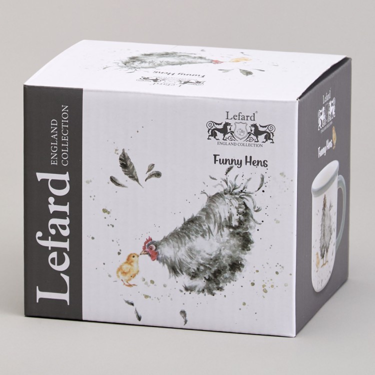 Кружка lefard "funny hens" 13*10*9,5 см 450 мл Lefard (358-2295) Кружка lefard "funny hens" 13*10*9,5 см 450 мл Lefard (358-2295)