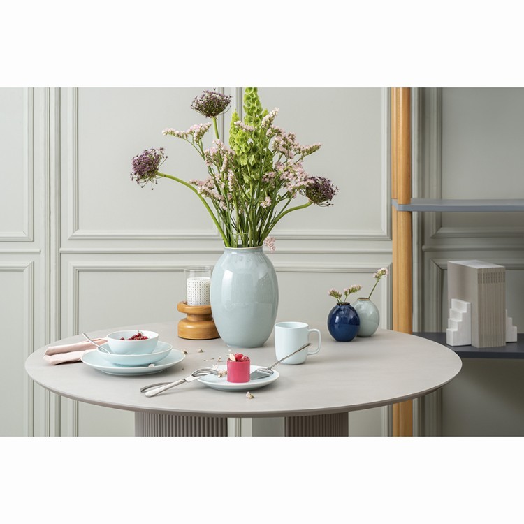 Набор обеденных тарелок simplicity, D26 см, голубые, 2 шт. (74068)